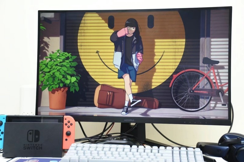 999元真香，科睿27E1QS 2K电竞显示器上手：155HZ刷新率告别延迟