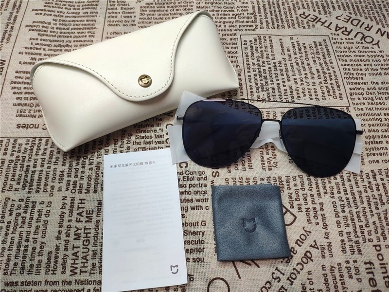 米家尼龙偏光太阳镜——复刻时尚经典，阻隔眩光，双面防油污