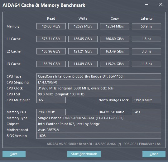 亲戚淘汰电脑，P8B75-V，i5-3330的U，我就笑纳了