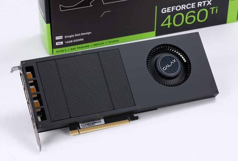 最强单槽超薄显卡！影驰RTX 4060 Ti 16GB无双MAX装机实测