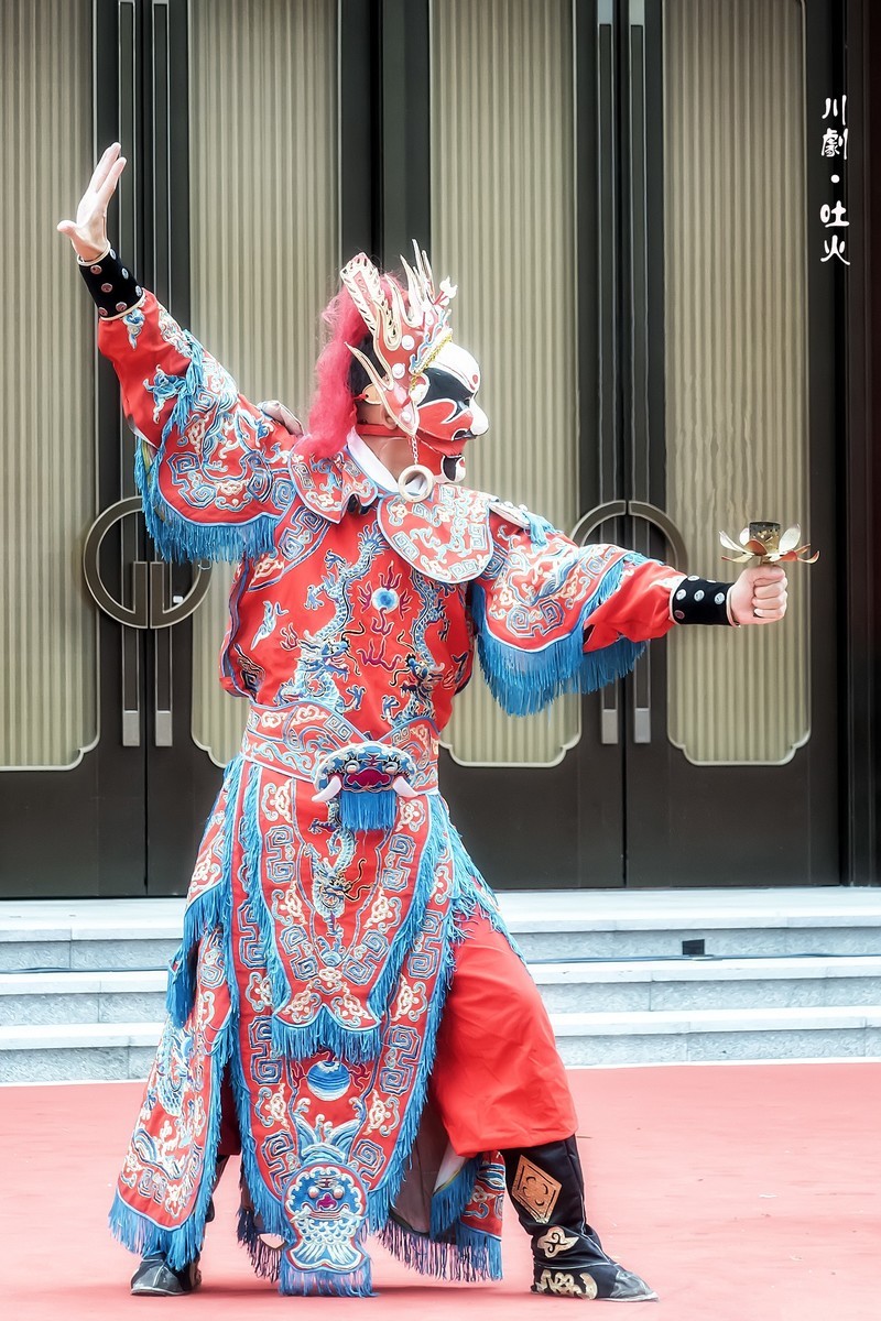 舞台摄影:川剧变脸吐火-中关村在线摄影论坛