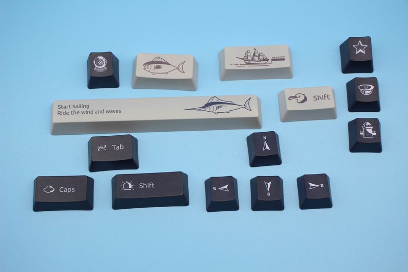 给键盘一件靓丽的外衣：KC-8APBT热升华主题键帽