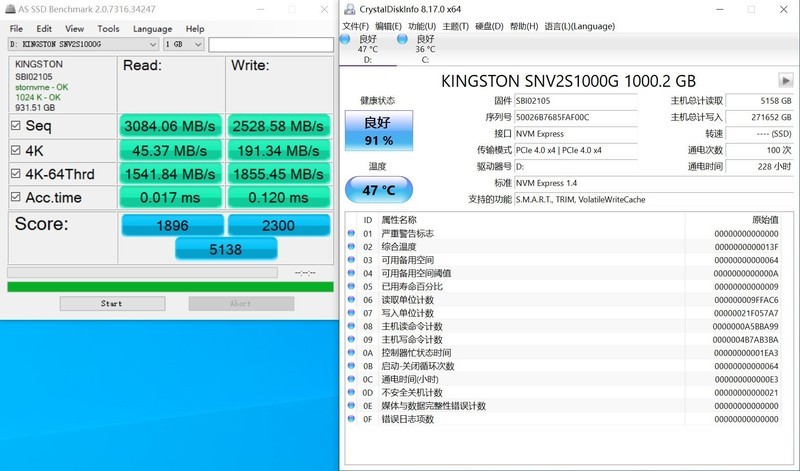 双11也不忘继续摩擦NV2，向着270T写入量前进！