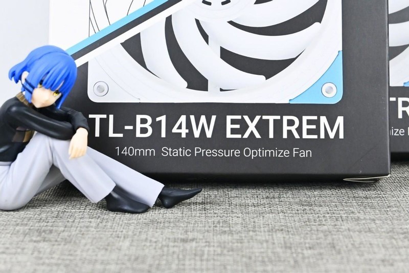 利民TL-B14W EXTREM性能级风压扇开箱试玩：140mm+稳定+长寿