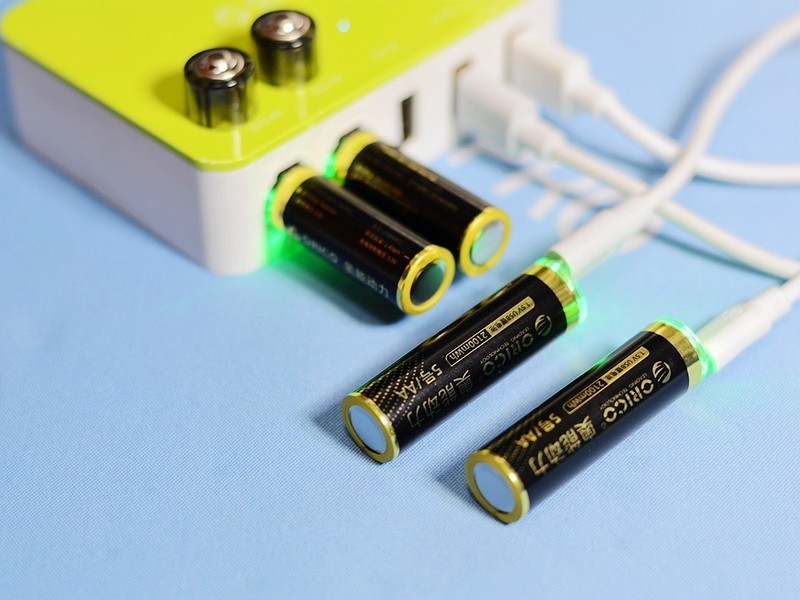 传统电池进入锂电时代ORICO奥能动力充电电池，安全环保循环充电方便至极