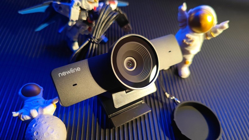 自从用了它，美美出镜，清晰对话！NewEye AI 降噪高清摄像头 体验