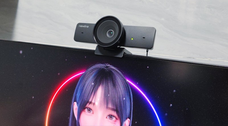 自从用了它，美美出镜，清晰对话！NewEye AI 降噪高清摄像头 体验