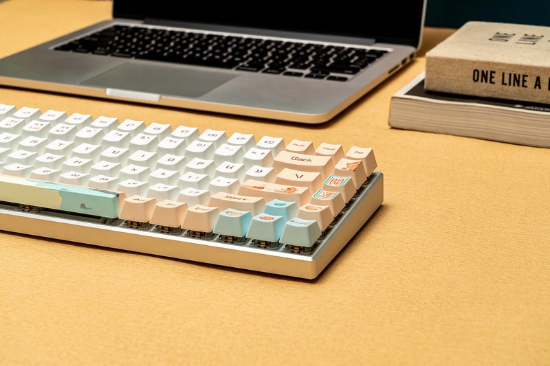 喵萌系的桌面好物，多模无线快银轴，雷柏MT510 Pro机械键盘评测