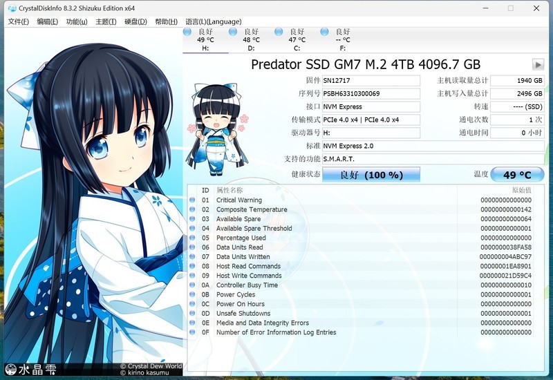 千元4T闭眼入，宏碁掠夺者GM7测评，敲响大容量满速固态普及之声