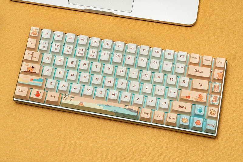 喵萌系的桌面好物，多模无线快银轴，雷柏MT510 Pro机械键盘评测