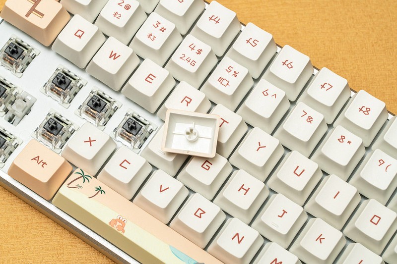 喵萌系的桌面好物，多模无线快银轴，雷柏MT510 Pro机械键盘评测
