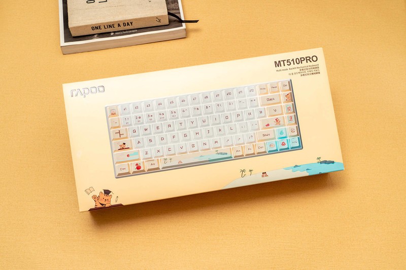 喵萌系的桌面好物，多模无线快银轴，雷柏MT510 Pro机械键盘评测