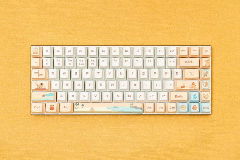 喵萌系的桌面好物，多模无线快银轴，雷柏MT510 Pro机械键盘评测