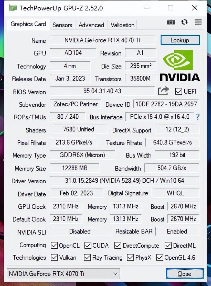 索泰RTX4070Ti天启OC游戏显卡开箱试玩：性能不俗+散热强劲