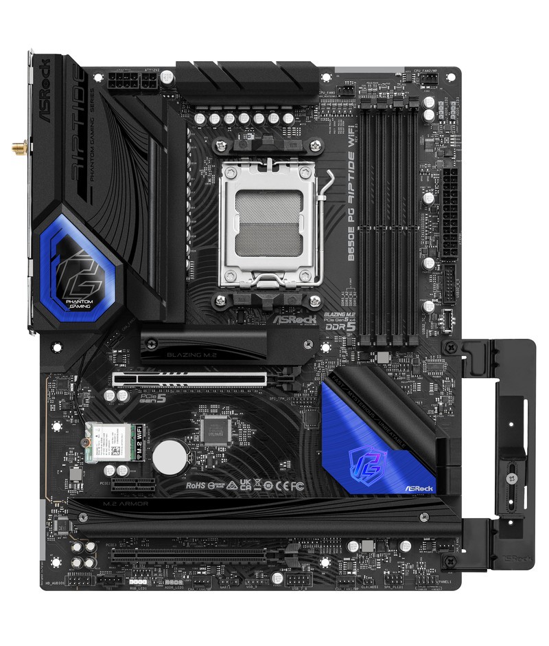 7700X最佳搭档，华擎B650E PG Riptide Wifi6小测