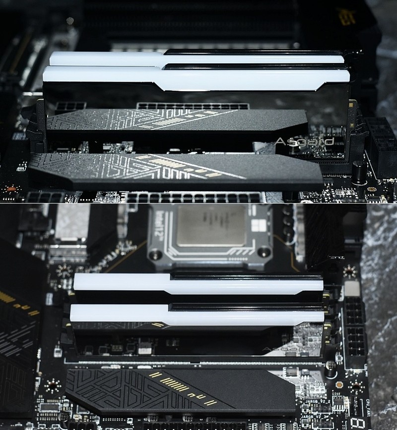 从未如此纯粹 阿斯加特Asgard 博拉琪D5 6800海力士A-die镜面RGB电竞内存条 体验分享