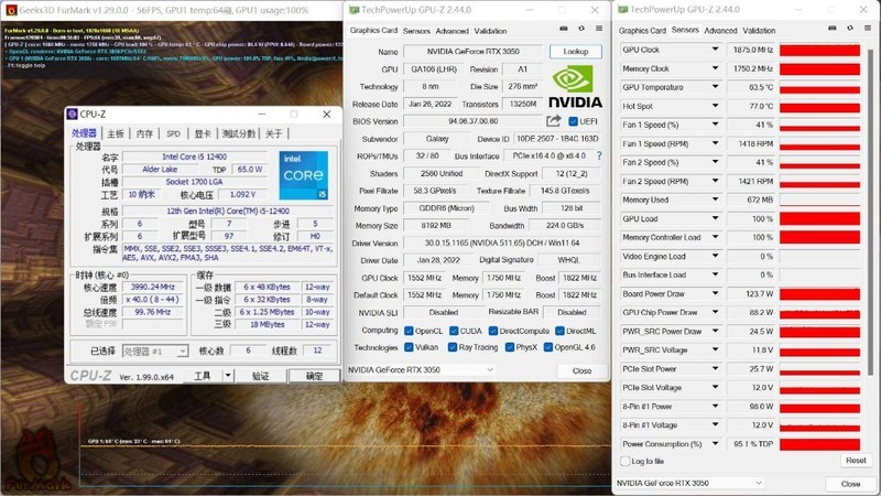 特殊行情下i5-12400装机要怎么搭配，搭配RTX3050甜品卡装机实测