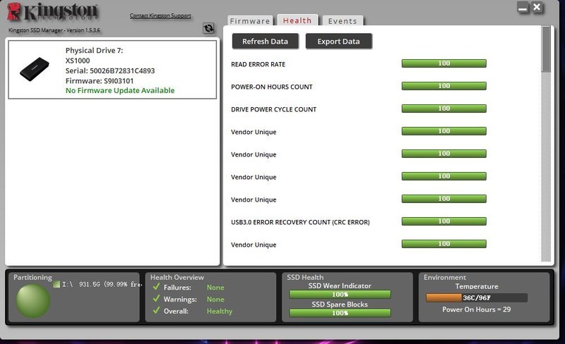 金士顿XS1000 1TB便携固态硬盘上手试玩：小巧便携兼容好