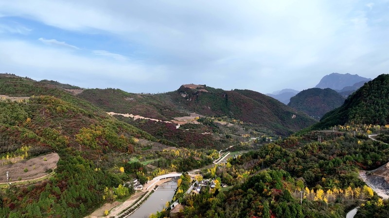 甘肃省陇南徽县田河风光