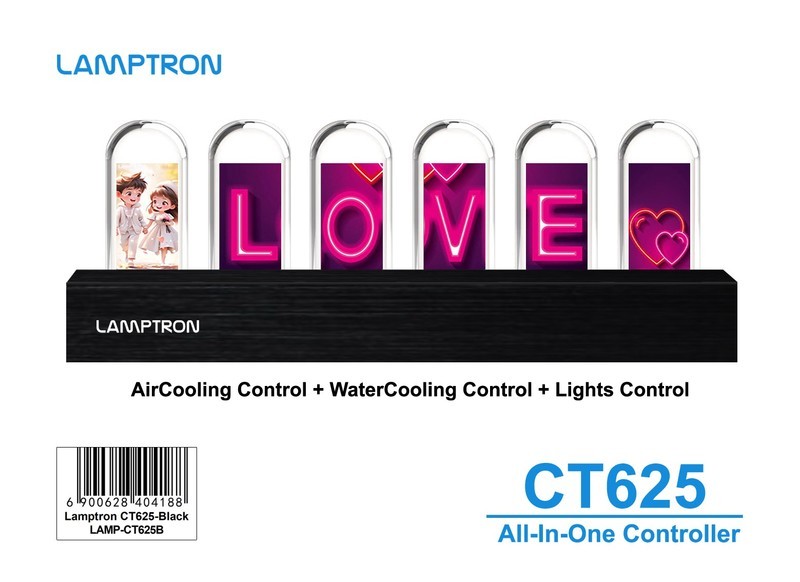 LAMPTRON CT625新型电脑风扇调速器