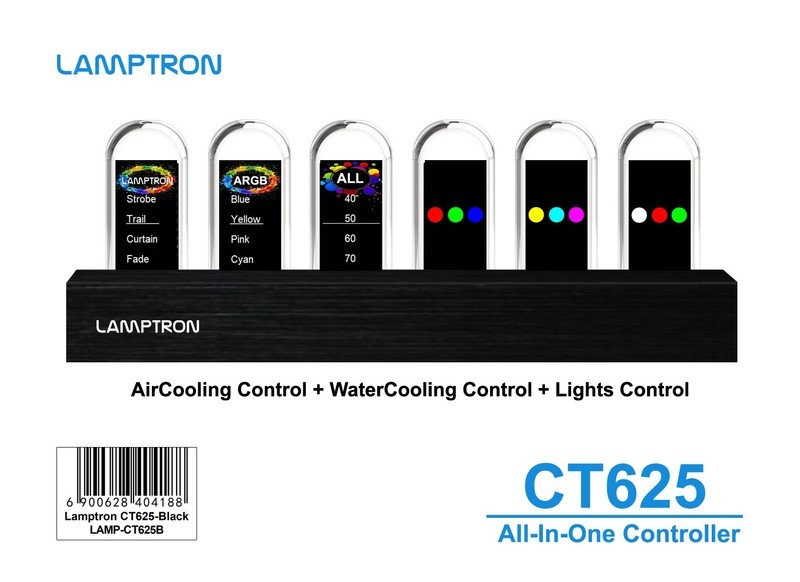 LAMPTRON CT625新型电脑风扇调速器