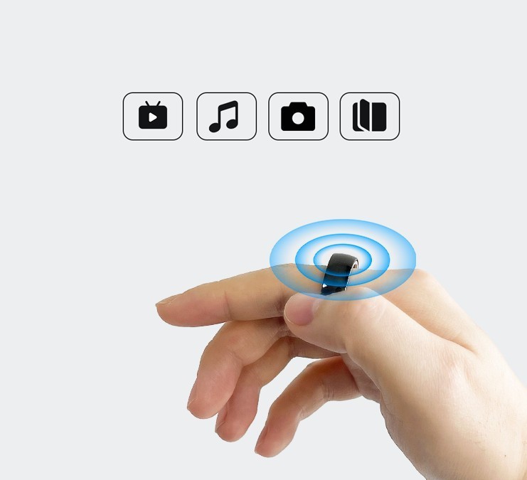 颠覆性，可以触控的智能戒指