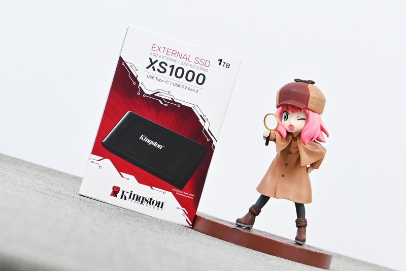 金士顿XS1000 1TB便携固态硬盘上手试玩：小巧便携兼容好