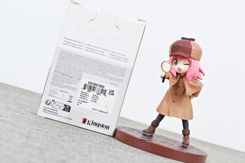 金士顿XS1000 1TB便携固态硬盘上手试玩：小巧便携兼容好