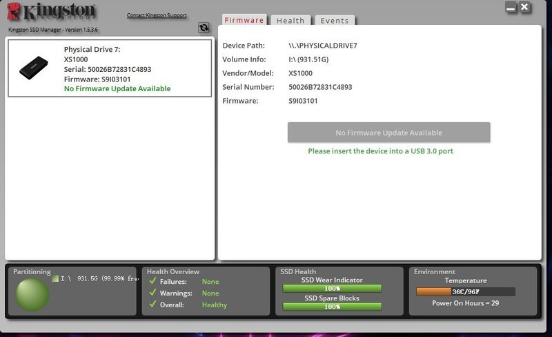 金士顿XS1000 1TB便携固态硬盘上手试玩：小巧便携兼容好