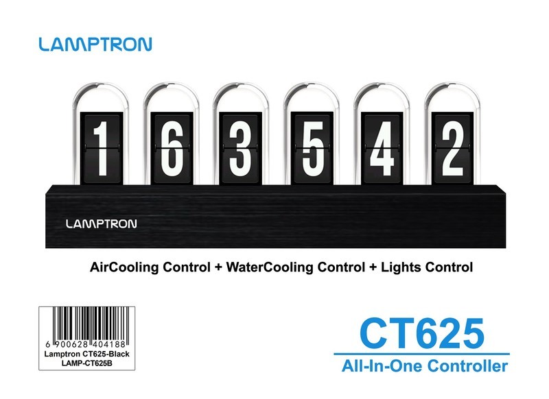 LAMPTRON CT625新型电脑风扇调速器