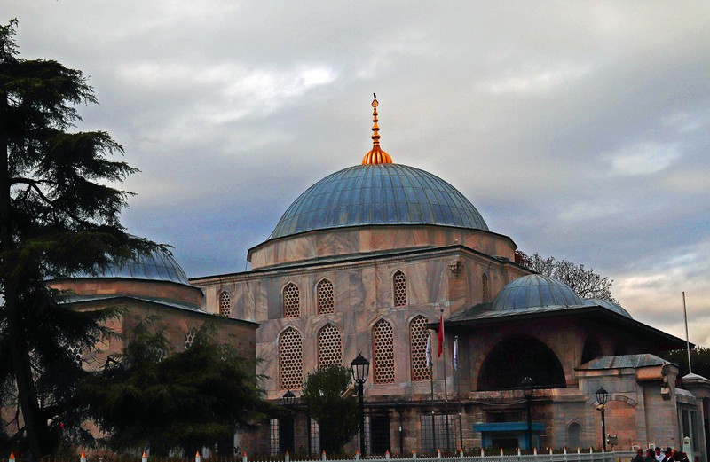参观伊斯坦布尔蓝色清真寺