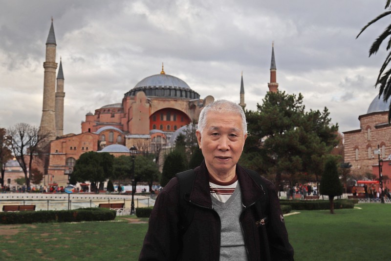 参观伊斯坦布尔蓝色清真寺