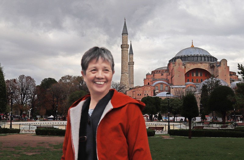 参观伊斯坦布尔蓝色清真寺