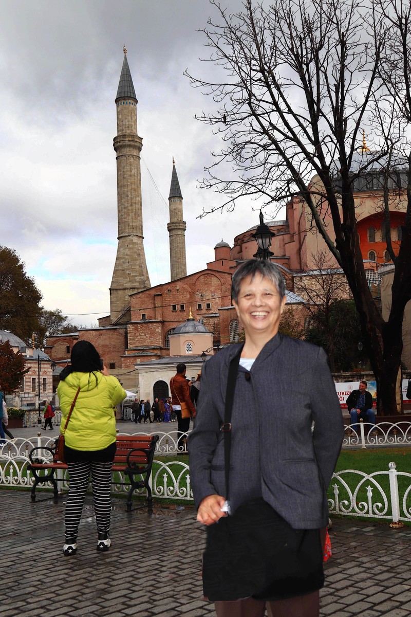 参观伊斯坦布尔蓝色清真寺