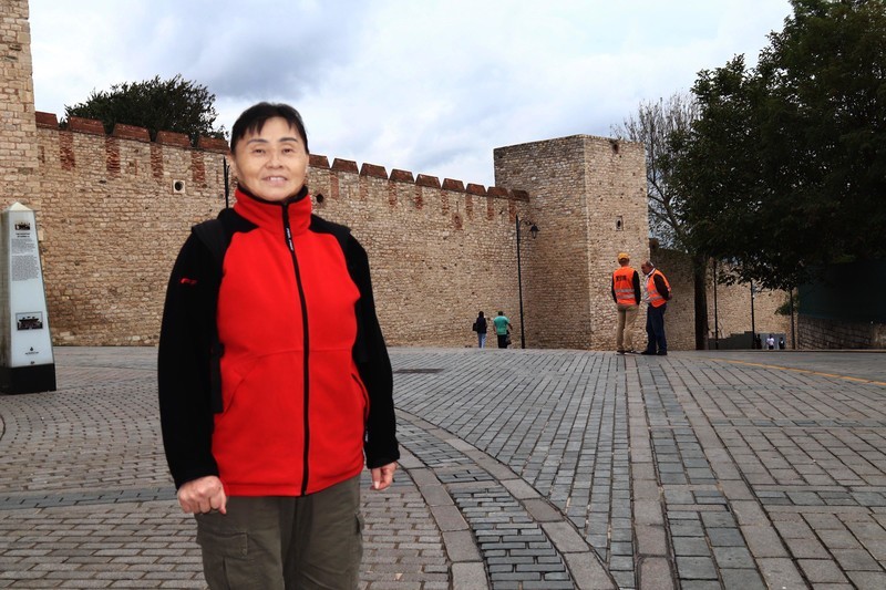 参观伊斯坦布尔蓝色清真寺