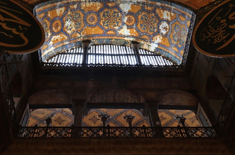 参观伊斯坦布尔蓝色清真寺