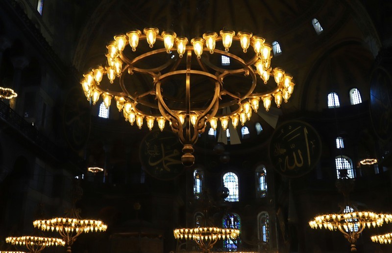 参观伊斯坦布尔蓝色清真寺