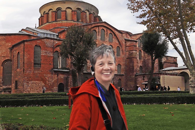 参观伊斯坦布尔蓝色清真寺