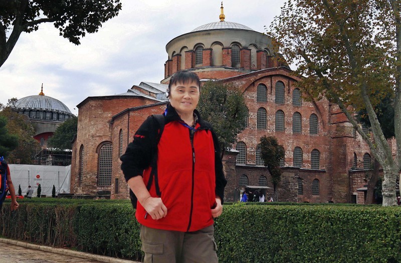 参观伊斯坦布尔蓝色清真寺