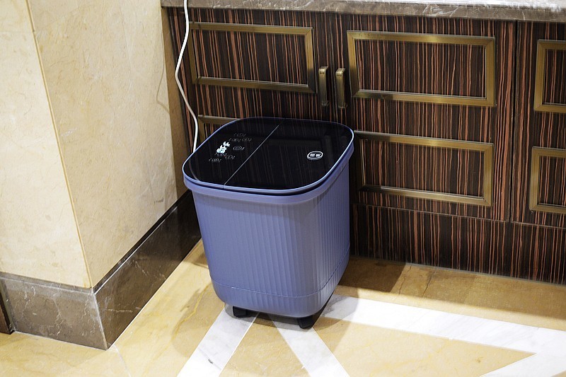 每天泡脚好安逸 左点小仙足浴桶p7