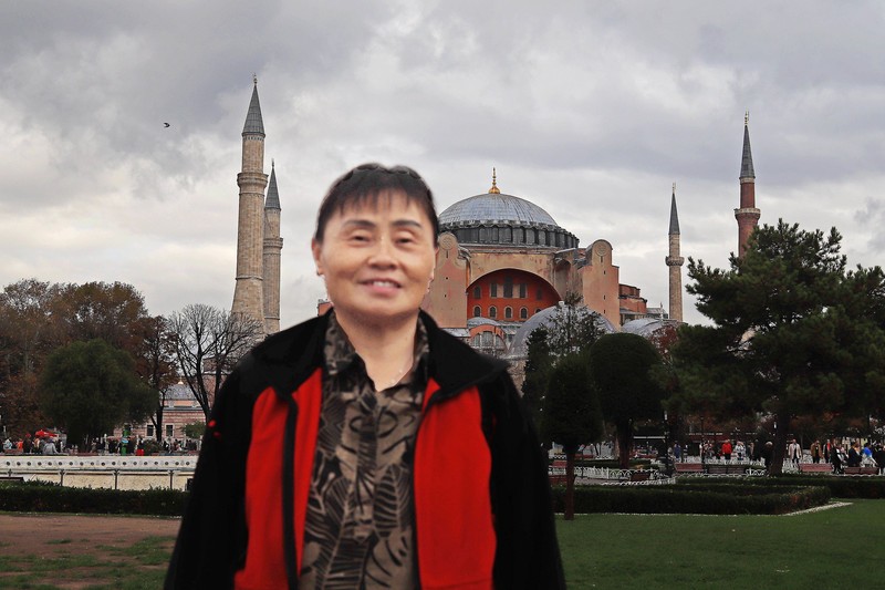 参观伊斯坦布尔蓝色清真寺