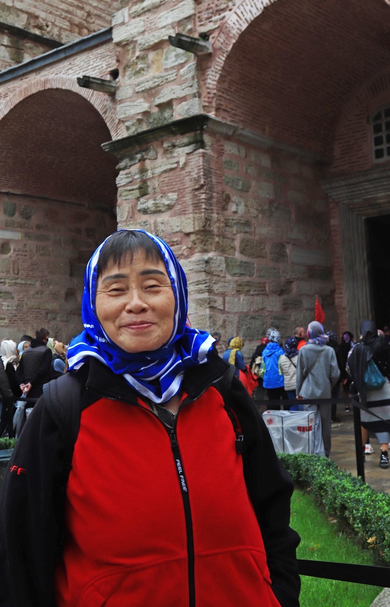 参观伊斯坦布尔蓝色清真寺