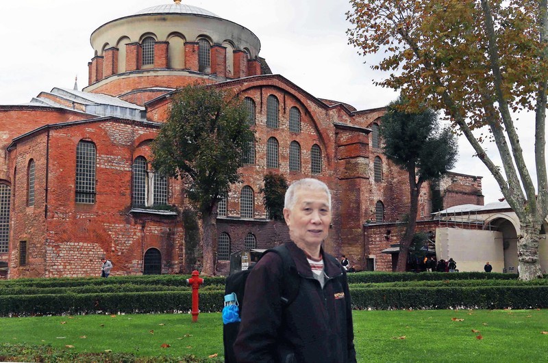 参观伊斯坦布尔蓝色清真寺