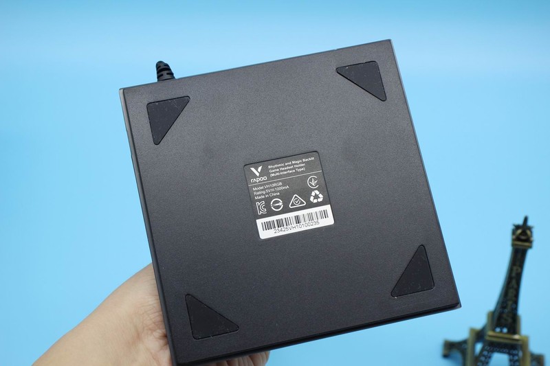 打通炫酷最后一公里:雷柏VH10 RGB幻彩耳机支架和V10 RGB无线充电鼠标硬垫评测