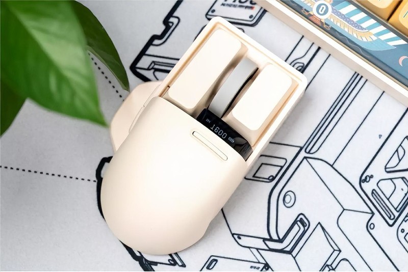 鼠标也能换键帽，Lofree洛斐小翘鼠标上的奇思妙想，《法老的黄金游Xing》主题键鼠桌搭