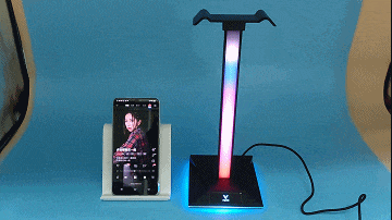 打通炫酷最后一公里:雷柏VH10 RGB幻彩耳机支架和V10 RGB无线充电鼠标硬垫评测