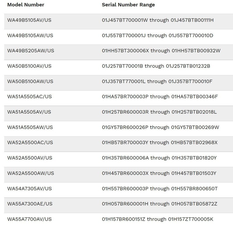星空体育平台在美召回 66 万台洗衣机：运行时可能短路或过热，有发生火灾风险