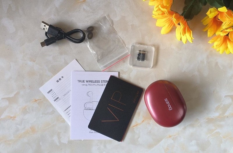 随身录音，MP3播放，sanag塞那T81S Pro Max无线耳机