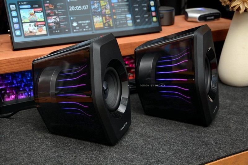 双11好价，海景房桌面好搭档，漫步者HECATE G3000光能音箱体验