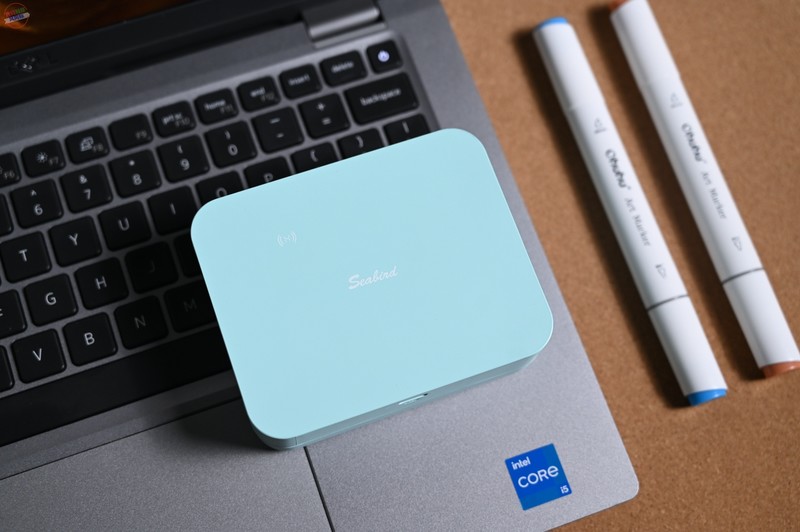 支持鸿蒙智联的海鸟标签机初体验：轻松管理日常物品，井井有条不凌乱